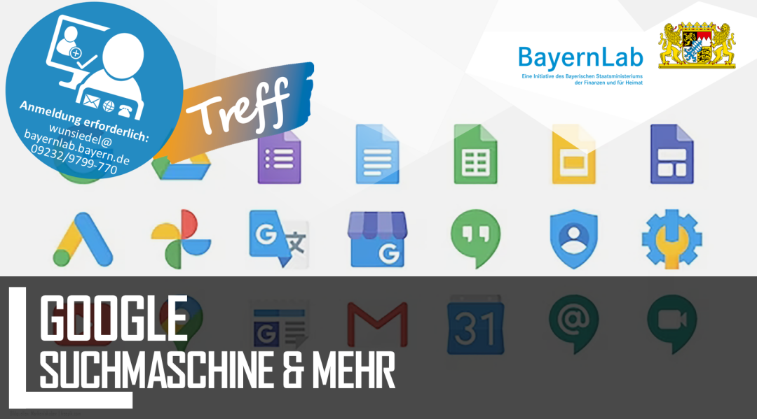 Terminhinweis Vortrag zum Thema Google - Suchmaschine & mehr...